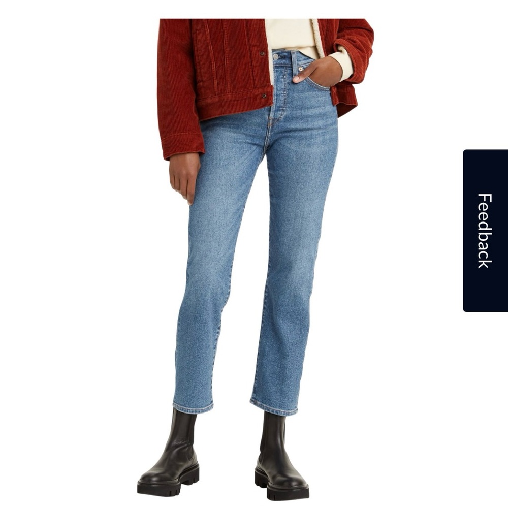 Levi’s Wedgie straight leg jeans